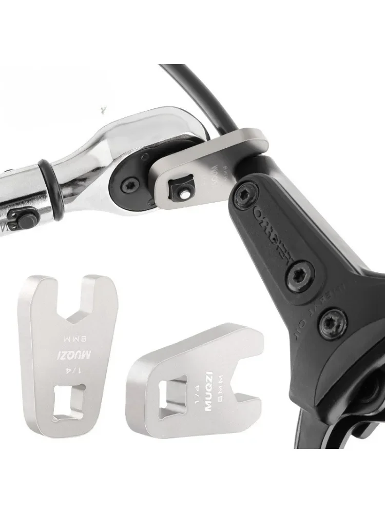 Clé de câble de frein à disque de vélo, clé dynamométrique 1/4 ", outil d'installation de boulon de tuyau de frein hydraulique M8