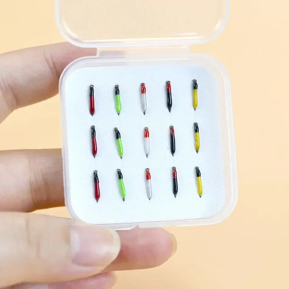MNFT 10 Stück/Nymphe Scud Bug Wurm Fliegen Caddis Larven Insektenköder Schnell sinkende Forellen-Angelköder Box-Set – Detail 7