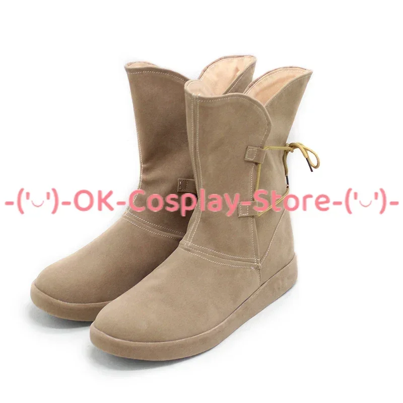 [Customized] Skywalker Rey Cosplay Shoes Anime Game Roleplay Costume Prop Halloween Carnival Party PU Leather Boots
