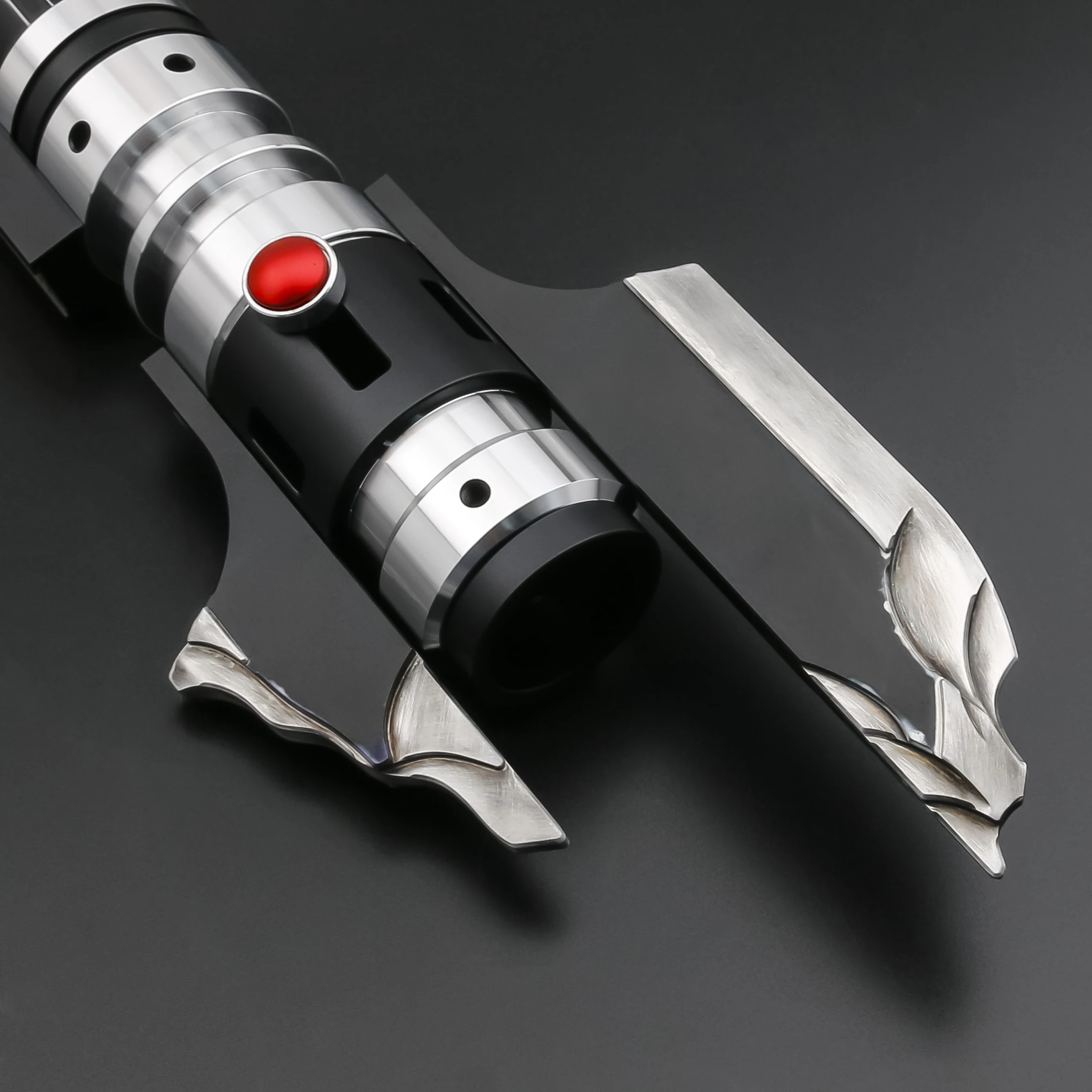 

TXQSABER Replica Lightsaber Darth Malgus Laser Sword Neo Pixel SRGB Metal Hilt Heavy Dueling Smooth Swing FOC Lasersword Toys