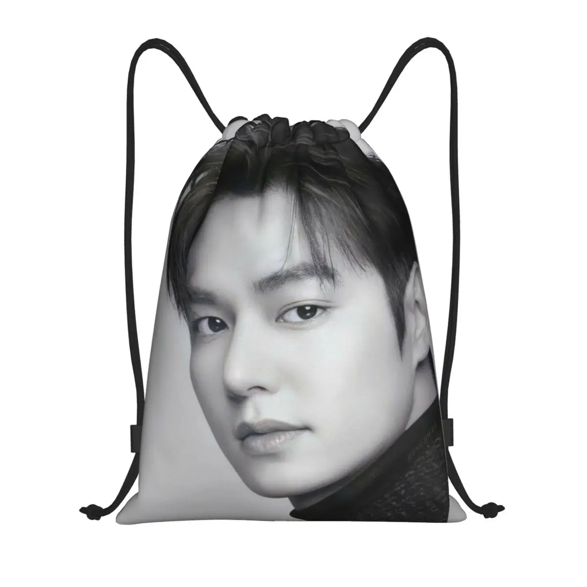 

Рюкзаки Kpop Lee Min Ho, повседневные сумки на шнурке, спортивные сумки, сумки для книг для мужчин и женщин, школьные сумки