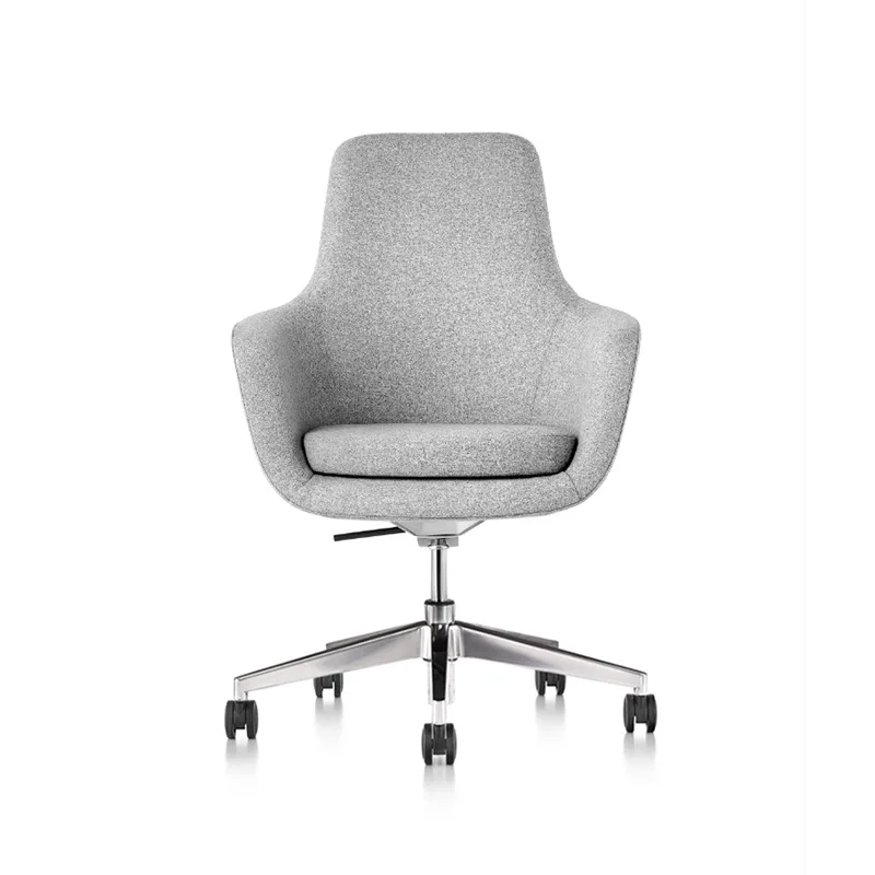 

Simple modern office home study computer lifting rotating pulley business swivel chair