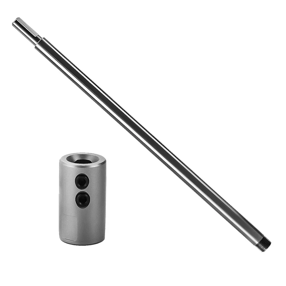 Electric Drill Extension Rod Compatible With For Triangular Shank Bits Equipped With Lever Adapter And Double Locking Mechanism