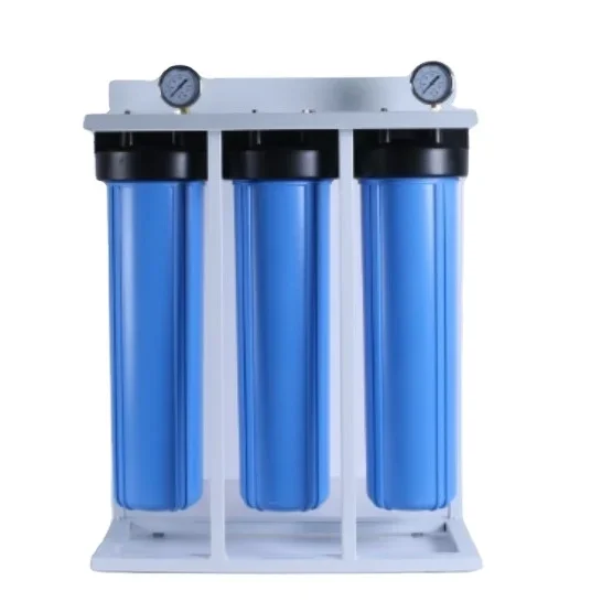 Wholesale High Pressure 3 stage 20 Inch Big Blue Water Filter Housing