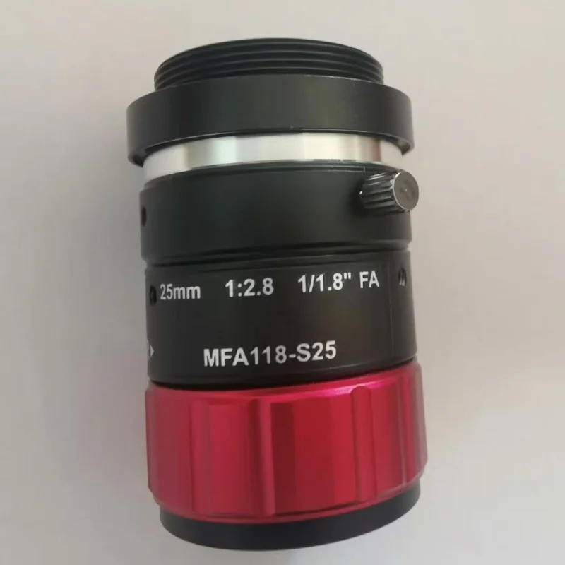 

Подержанный промышленный HD-объектив MFA118-S25, 25 мм, объектив машинного зрения, протестирован нормально и отправлено quicklyse