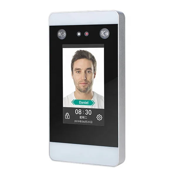 Biometric Facial Recognition Time Attendance  with Dynamic Identification Employee Time Recorder