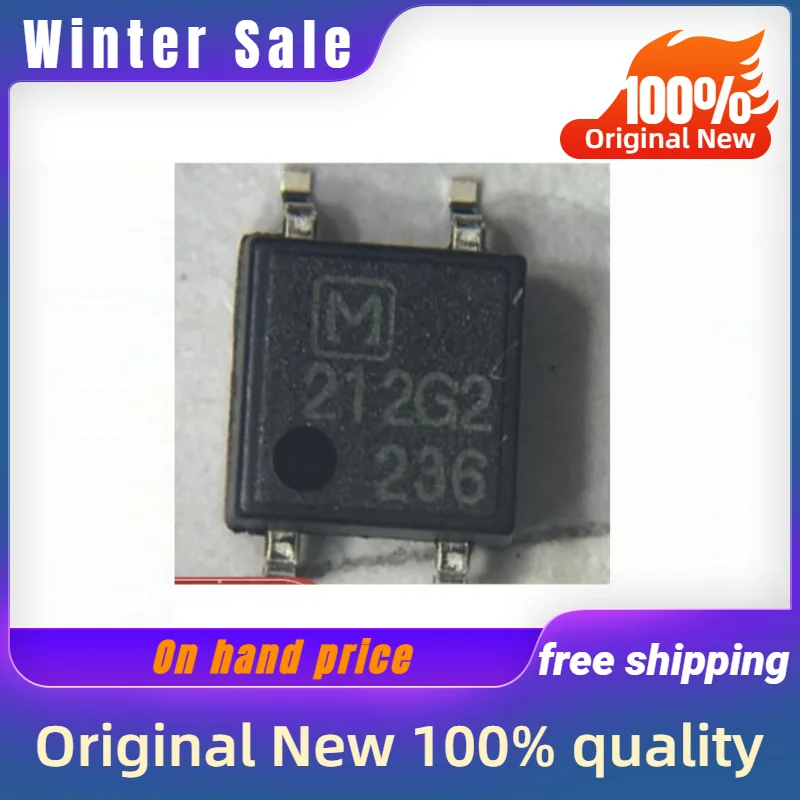 10PCS New original AQY212G2S 212G2 SOP-4 quality goods