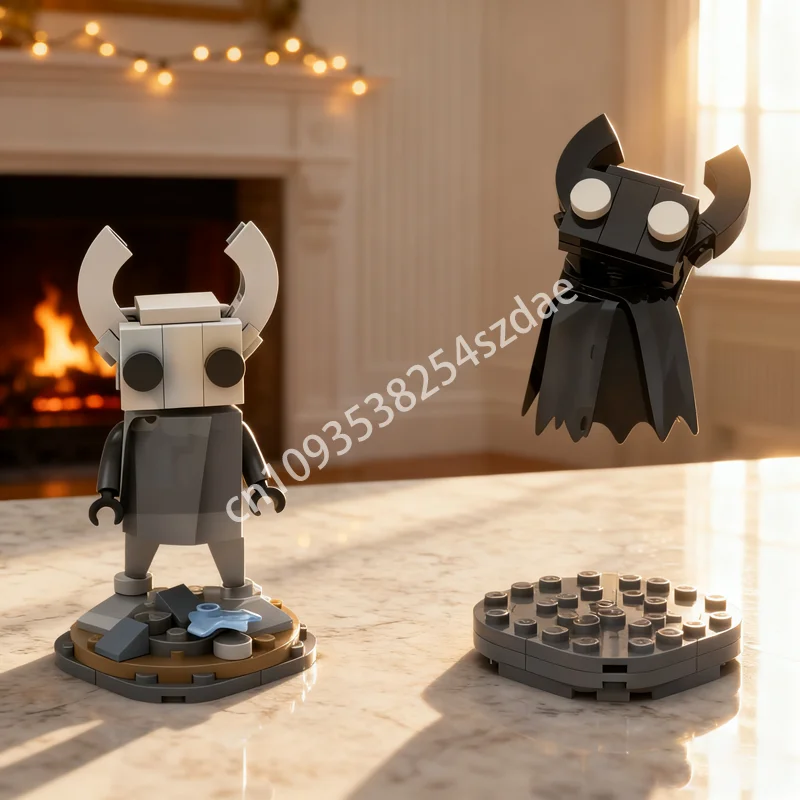 116 قطعة MOC الفارس والظل نموذج مجوف ألعاب مكعبات البناء العمارة فكرة إبداعية هدايا عيد الميلاد التعليم الطوب