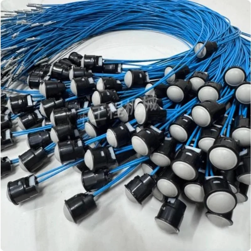 5pcs/10pcs For CAT 336Gc 330Gx  Excavator Joystick Push Button (grey 2 line/3 line) 635-8205