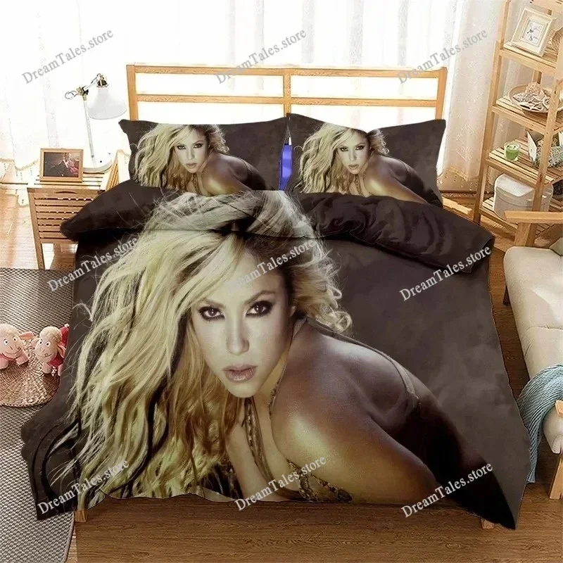 Singer Shakira Bedding Sets Exquisite Bed Supplies Set Duvet Cover Comforter Set Bedding Set Luxury Birthday Gift Home Textiles9