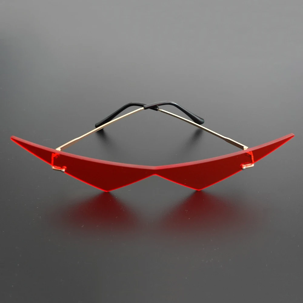 Anime Kamina Cosplay Lunettes, Lunettes de soleil triangulaires, Accessoires d'Halloween, Mode