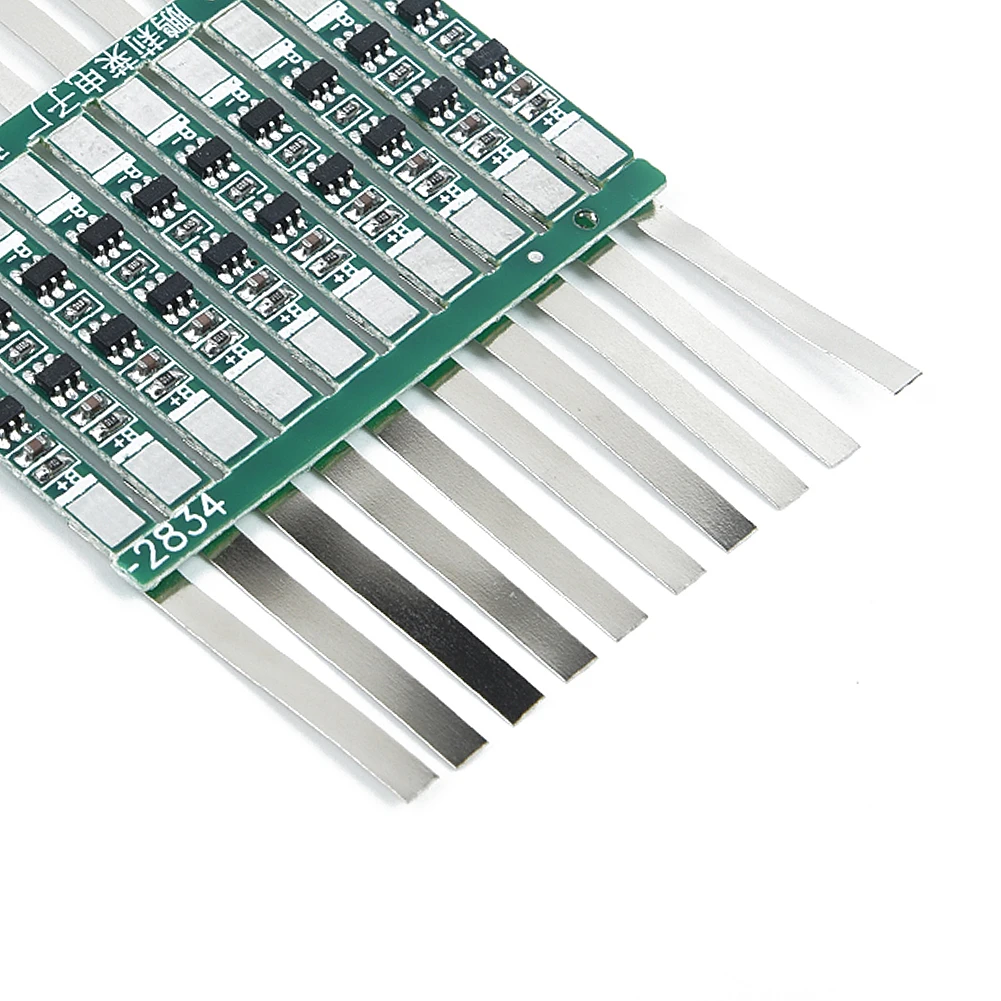 10pcs 3A Protection Board Kit For 3.7V 18650 Li-ion Lithium Battery W/ Solder Be JB 28x3mm Over Discharge Protection 4.275±0.025