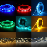 12V 2835 LED Strip Light 120LEDs/M Red Green Blue Yellow Warm WhiteTape Ribbon High Brightness 8mm Lamp For Room Decor Lighting