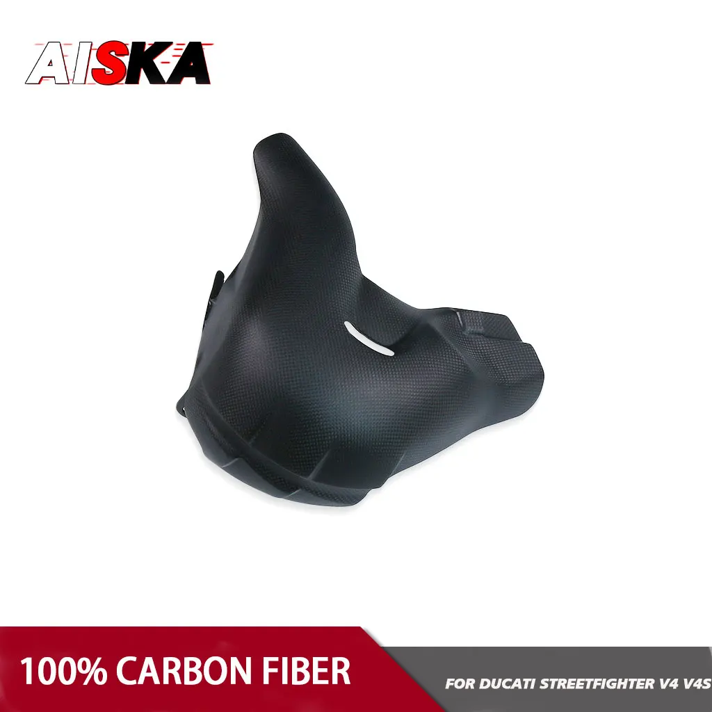 Carbon Fiber Motorcycle Exhaust Cover Heat Shield Protector For DUCATI Streetfighter Panigale V4 V4S 2021 - 2024 (EURO 5 Only) - Image 2