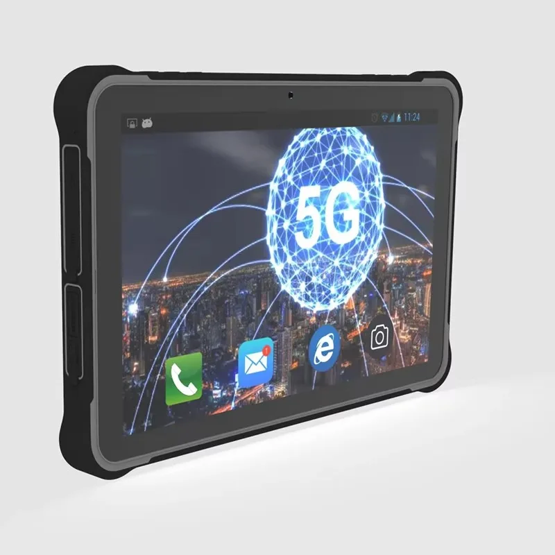جهاز لوحي Sincoole 5G WWAN متين، Android 10 8 Core 2.0 جيجا هرتز، بلوتوث 5.0 RAM/ROM 8GB+256GB مع NFC أمامي