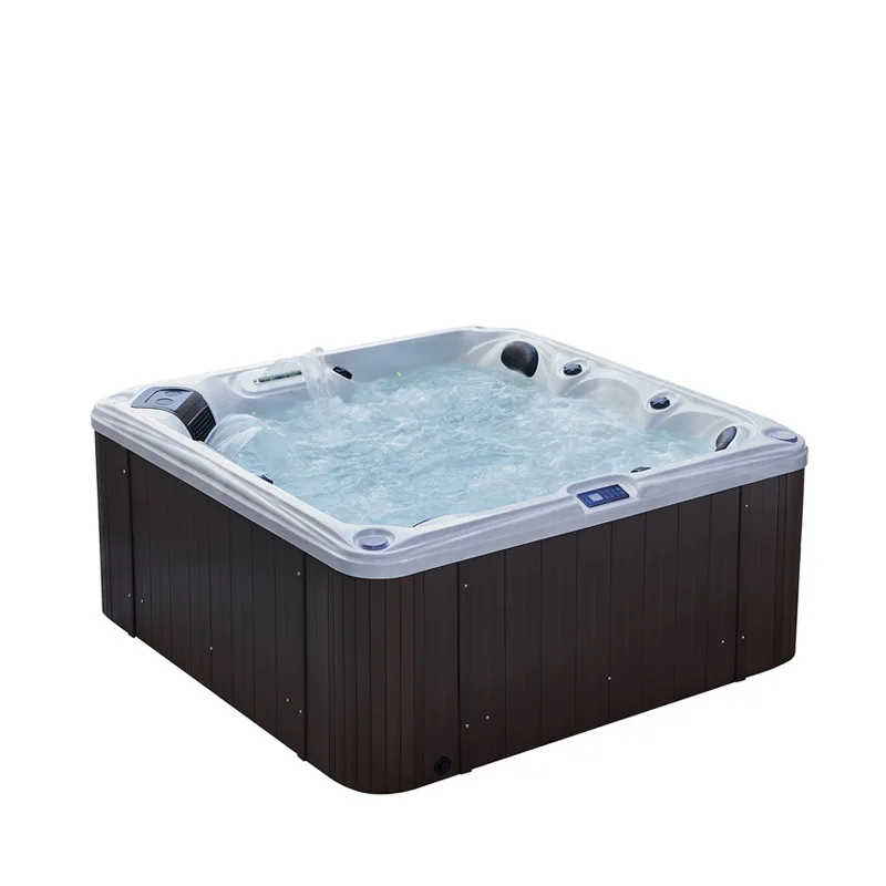 Villa Garden Acrylic Massage Spa Pool Outdoor Bath SPA Bath CE Certification
