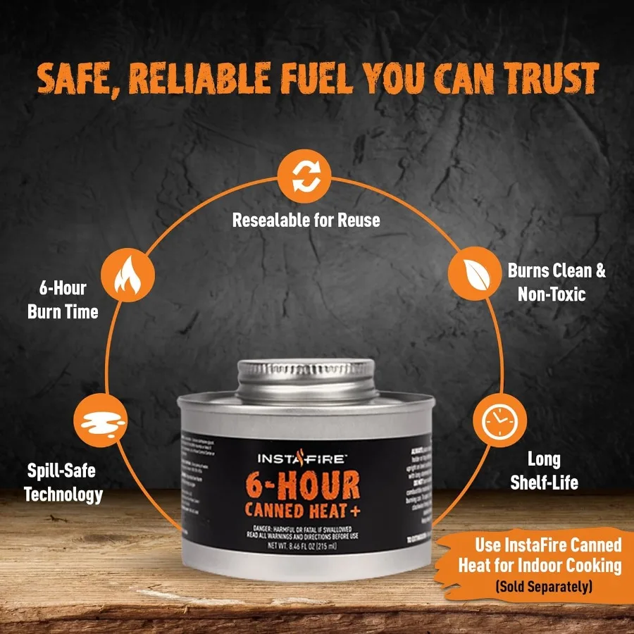 سخان وموقد للتخييم الداخلي والخارجي مدمج خارج الشبكة للاستخدام في حالات الطوارئ، حل تسخين محمول فعال لـ O