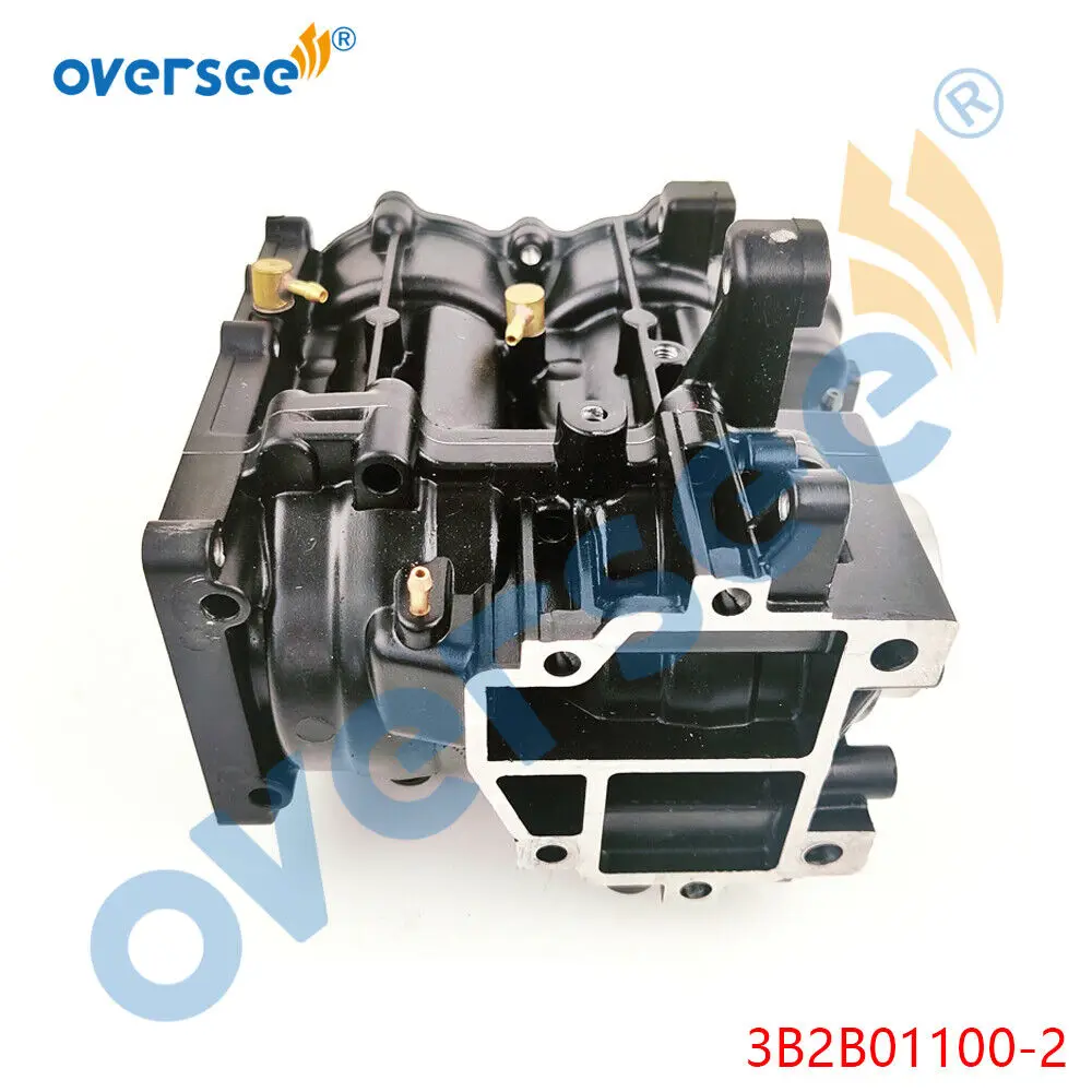 Oversee 3B2B01100-2 Crankcase For Tohatsu Outboard 2T 8-9.8HP Cylinder Block M8 9.8B NS8