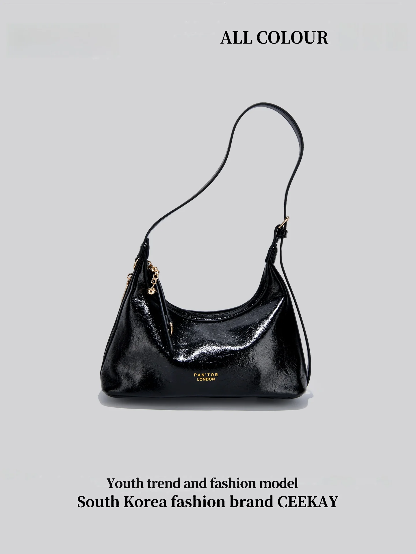 Ceekay Original Underarm Women's Bag Luxury Sensation Shoulder Bag Square Shape Summer 2026 Handbag Zipper Closure
