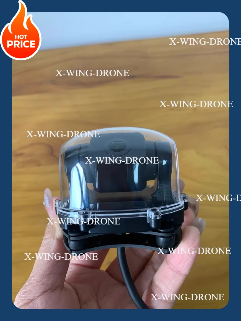 Mini câmera gimbal FPV de ângulo ultra grande SIYI A2