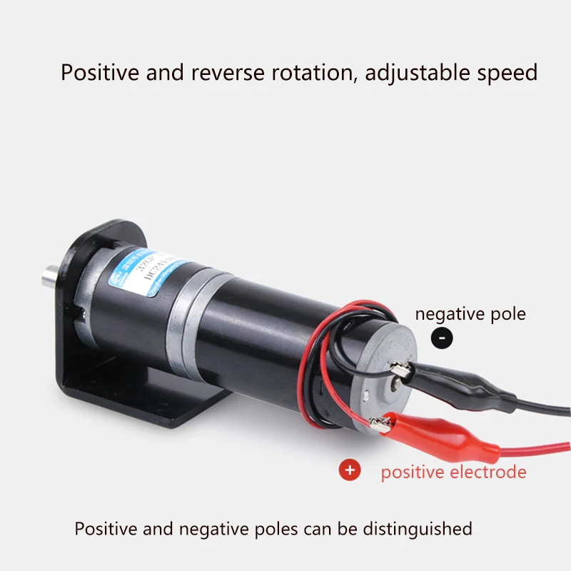 DC Planetary Gear Motor 24V 12V Low Speed Small Motor Diameter 32MM Adjustable Speed And Reversible Shaft Diameter 6MM Or 8MM