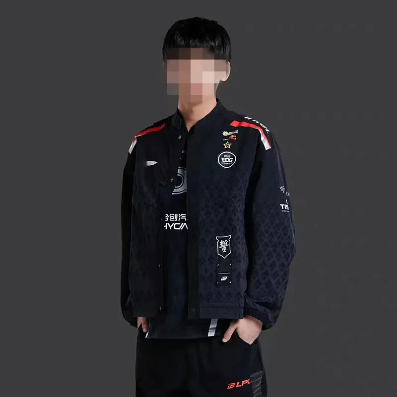 STOCK Game LOL Team EDG 2023 LPL Players S11 World Champion LNG Uniform Hoodie Sweater Coat Same Jacket Plus Sizes M-3XL New