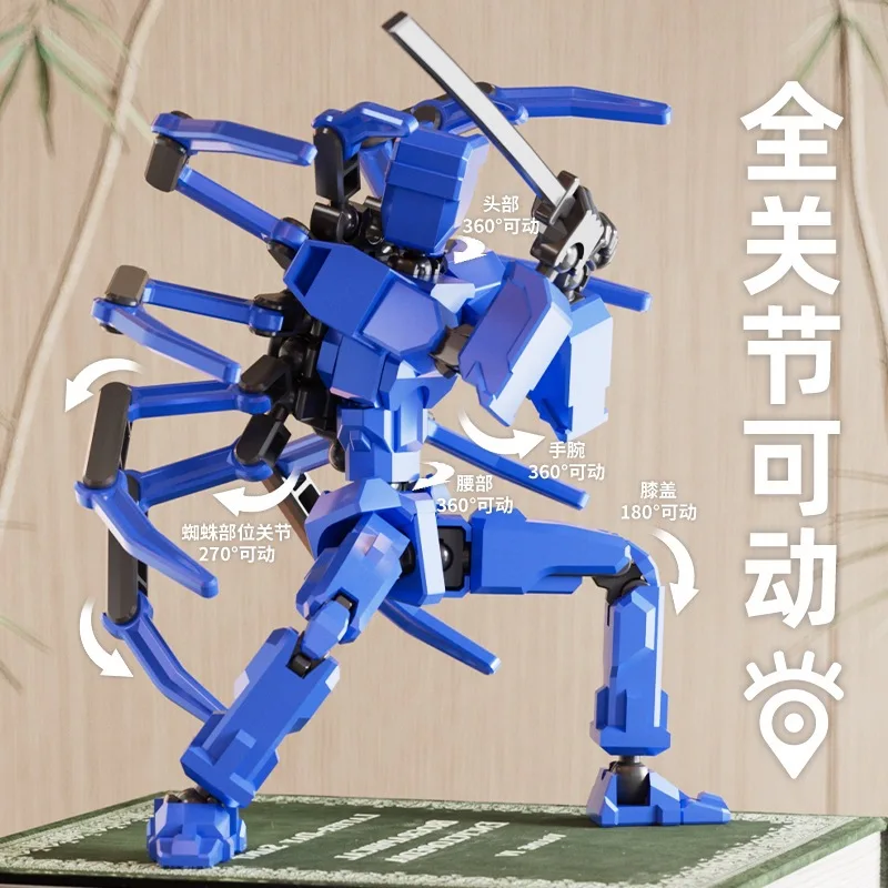

Cross-border explosion multi-joint movable doll decompression and assembly multi-form model birthday trend ornament
