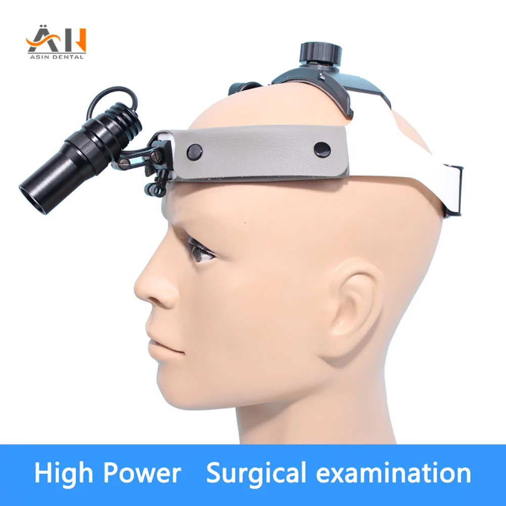 

Military Quality 5W Dental LED Head Light Lamp For Binocular Loupes Brightness Spot Ajustable Dental Lab Headlamp