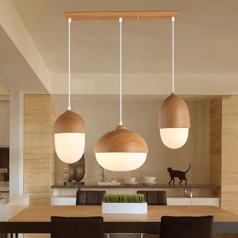 

MZISOSOD for F9033 Nordic style pendant lamp single drop ceiling light fixture for dining room restaurant living space modern