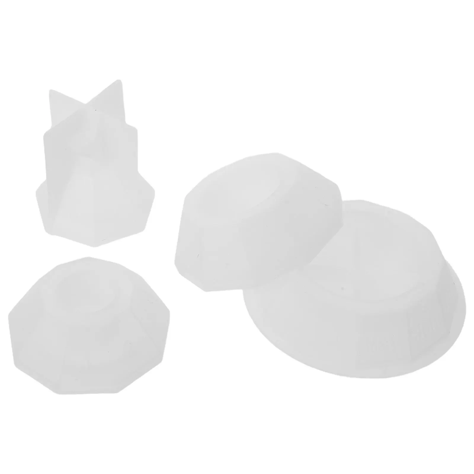 

1 Set Silicone Christmas Tree Jar Resin Mold Reusable Storage Box Epoxy Craft Molds For Candy Trinket Desk Organizer Holiday