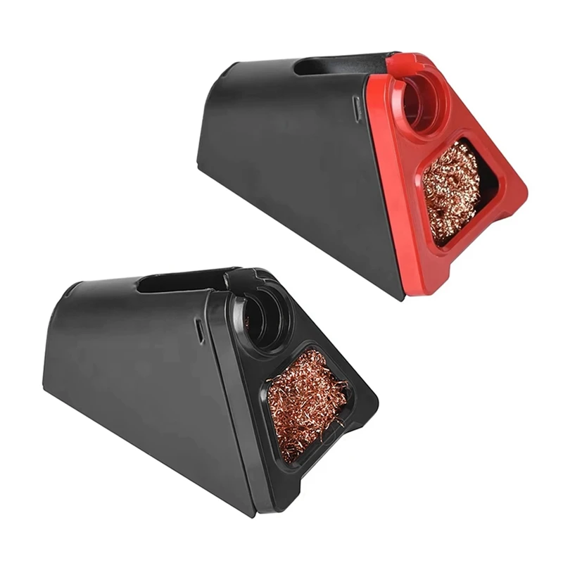 

Electric Soldering Iron Stand Holder With Welding Cleaning Copper Ball High Temperature Quality Safety