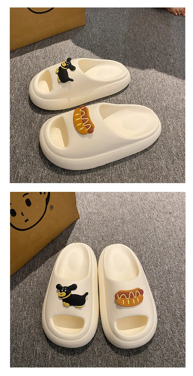 Niedliche EVA-Hausschuhe „Cloud Comfort“ – Unisex-Sommer-Slipper, rutschfeste und geruchsdichte Sandalen mit dicker Sohle für Zuhause/Strand – Detail 13