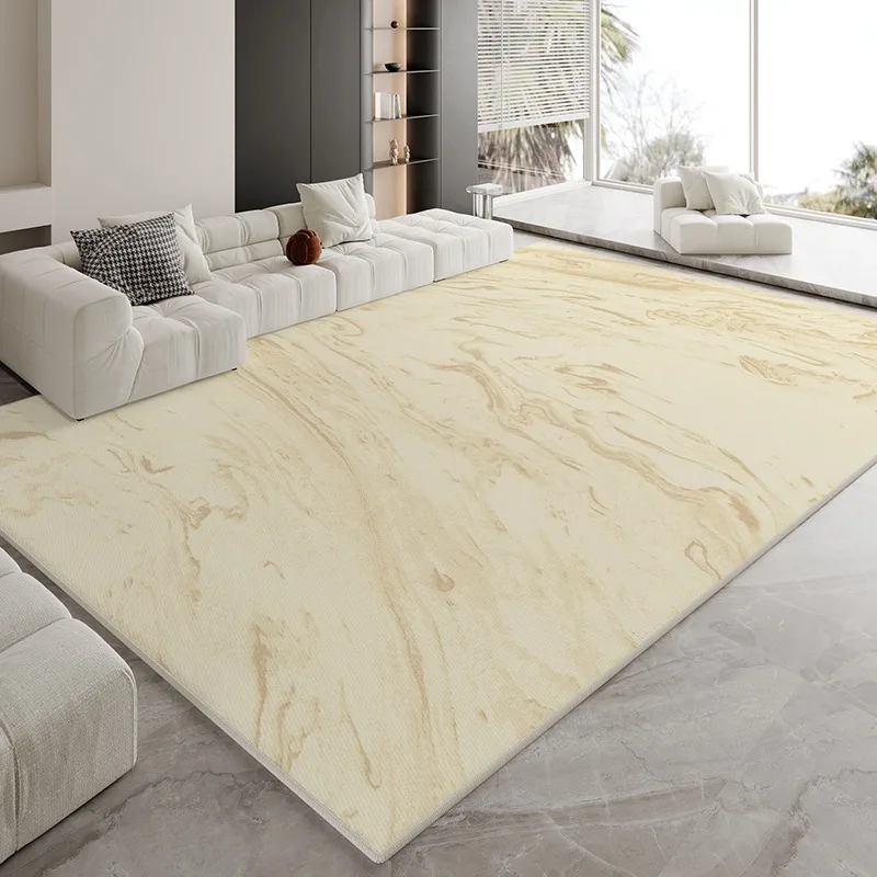 Modern Minimalist Line Decoration Living Room Carpet Large Area Bedroom Rugs Light Luxury Coffee Tables Floor Mat Ковер Tapis 러그