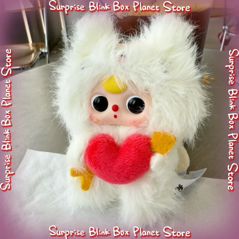 

Оригинальная детская плюшевая слепая коробка с тремя купидонами, игрушка-подвеска, модная милая загадочная коробка, подвесные бирки, подвески для детей, подарок-сюрприз для девочек