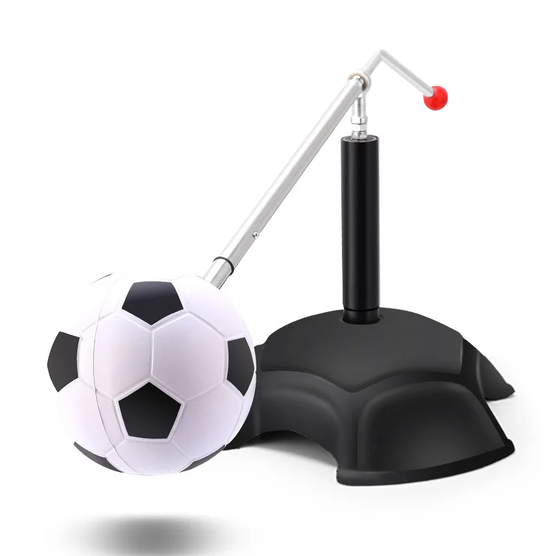 

children Soccer Training Football Ball Control Shoot Assistance Steel Set Rotate Exercise Equipment tool