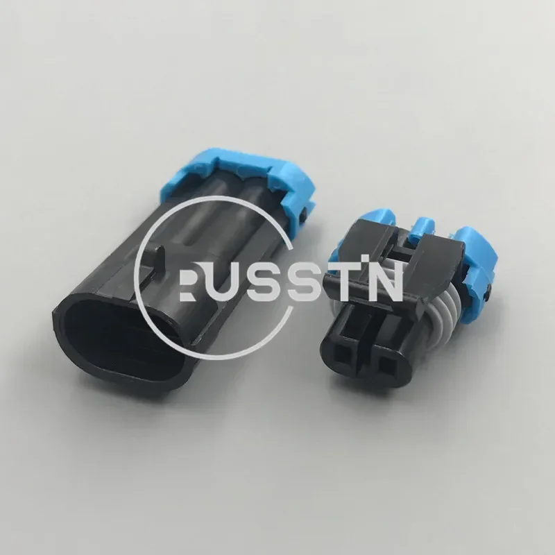 1 Set 2 Pin Car Connector Temperature Sensor Plug Motorcycle Socket AC Assembly For Buick Lacrosse Excelle GL8 12162000 12052641
