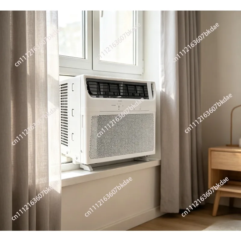 220V Portable Window Air Conditioner Single Cool All In One Mobile AC Unit For Household Home Cooling