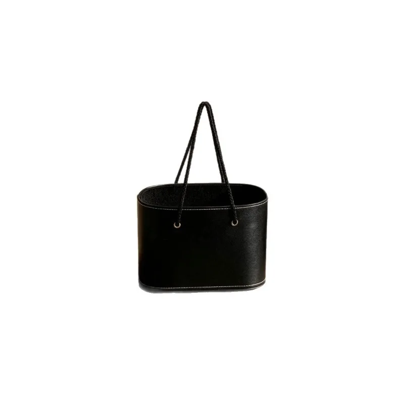 Desktop toy office storage basket, handmade basket, handheld basket