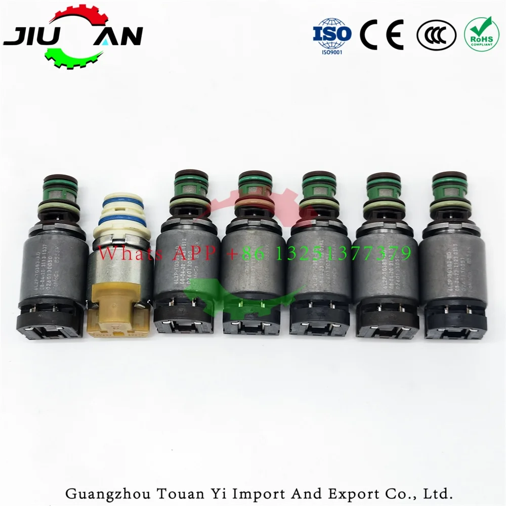 

7 PCS 6R80 Transmission Valve Body Solenoid Kit For Ford F-150