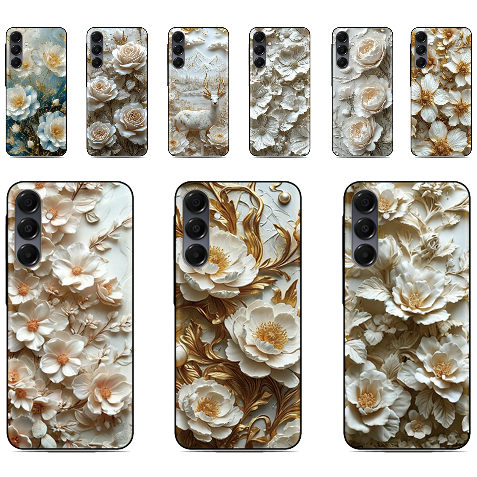 Printed Flower Cove…