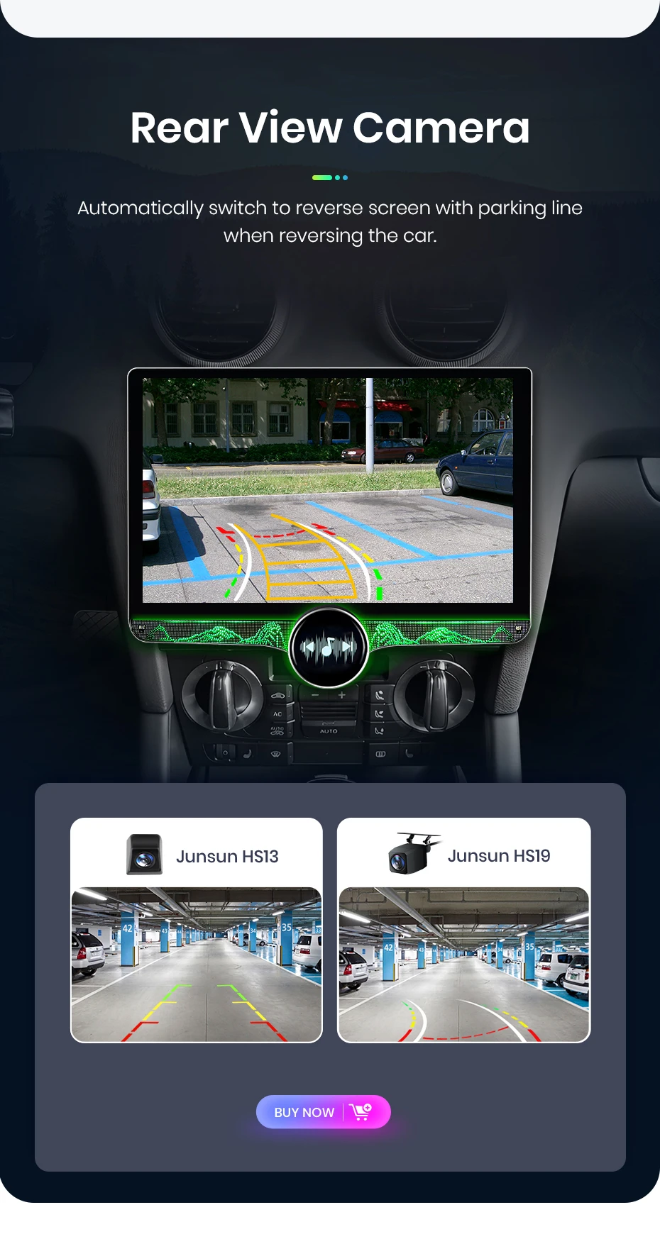 Junsun 11,5 Zoll 2K Touchscreen Kabelloses CarPlay für Apple Universelles Autoradio Android Auto Stereo Multimedia-Videoplayer Intelligente Fahrzeugsysteme 2 Din Autoradio-Haupteinheit GPS-Navigation BT 4G WIFI 8-Kern FM AM DSP RDS SWC DAB – Detail 22