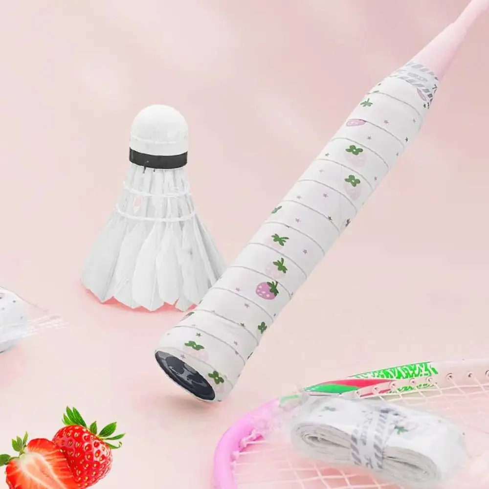 

Panda Flower Badminton Grip Non-Slip Sweat-absorbent Badminton Sweatband Sticky Handle Grip Racket Grip Tape Outdoor Sports