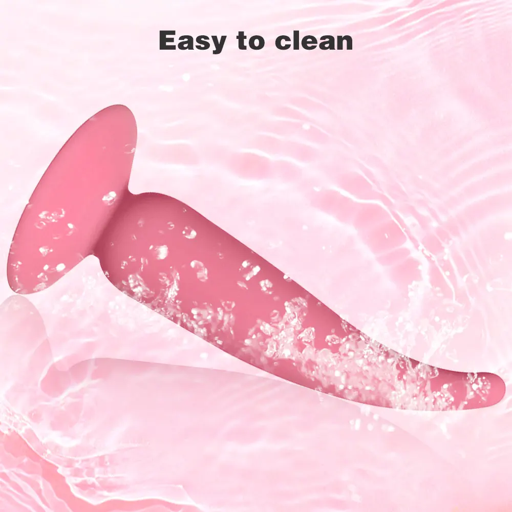 Adult Sex Toys Silicone Anal Plug with Strong Suction Cup Dildo Masturbation Anal Vaginal Stimulator Butt Plug Adult Sex Produt