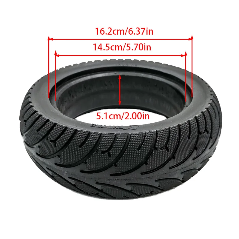 10 Inch Electric Scooter Solid Tyre 10X2.50 10X3.0 Air Free Rear Wheel Motor Tire Anti-puncture Durable Tires Replace Parts