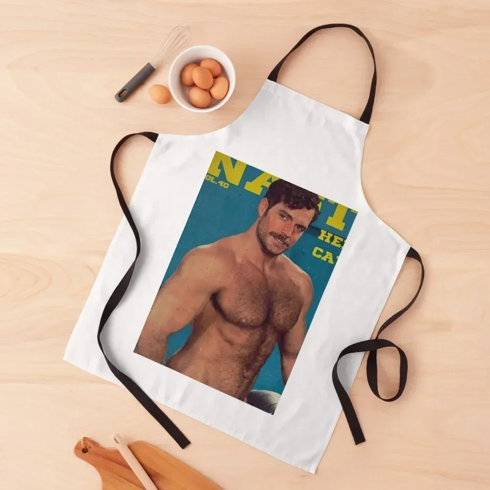 

Henry Cavill Sexy Apron Kitchen Handle For Women Women Kitchen'S Apron