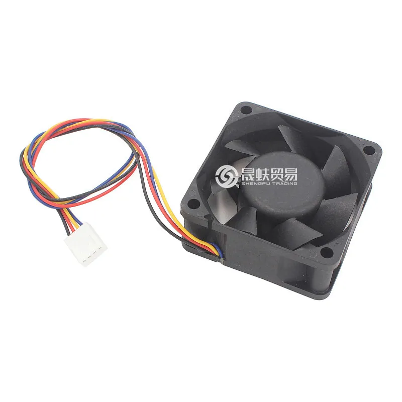 6025Specification Cooling Fan4PFour LinesPWMViolent Fan12V0.72A Supports Temperature Control and Speed Regulation