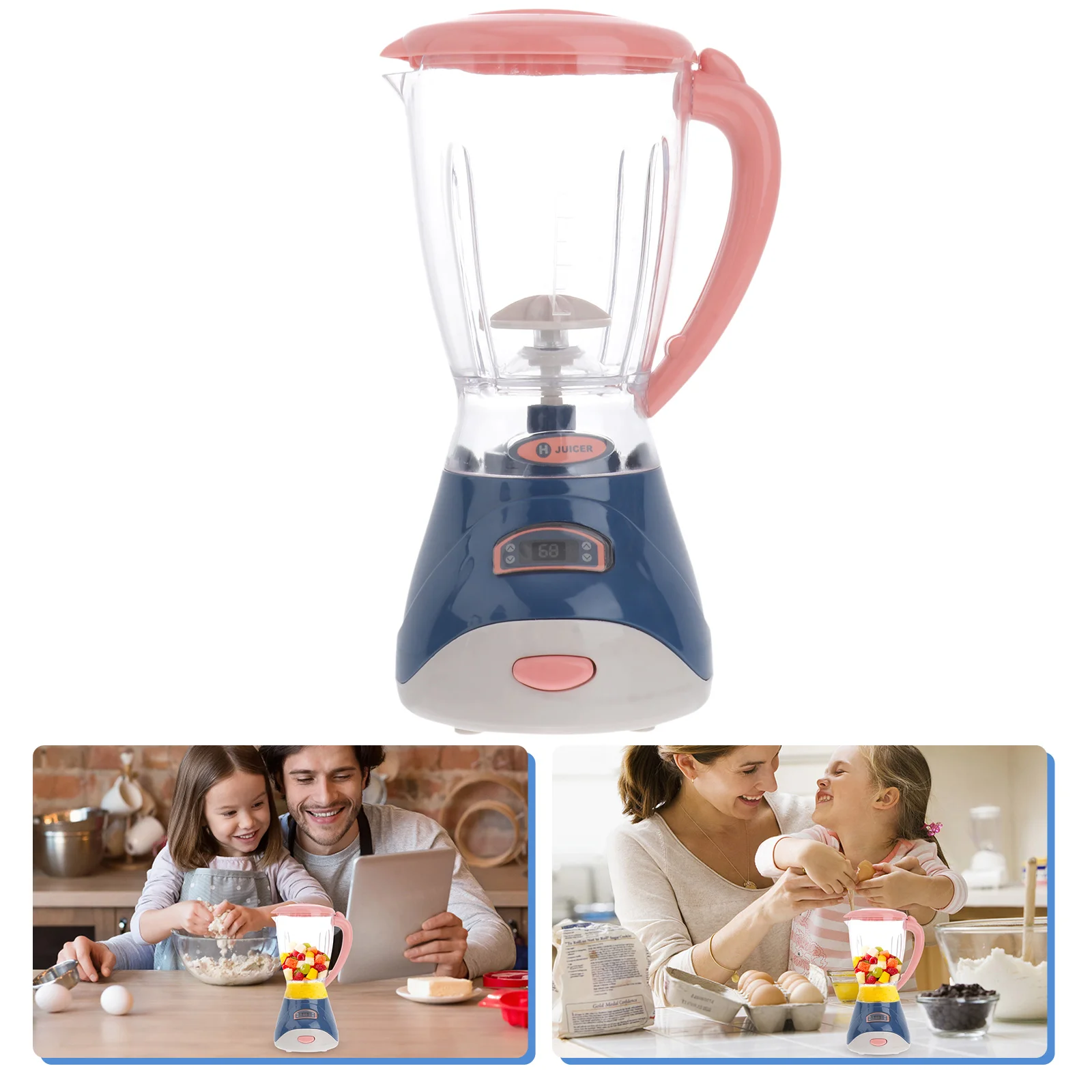 Simulation Small Household Appliance Toys Solid Texture Juice Extractor Juicer Home Kids Plaything Abs Educational