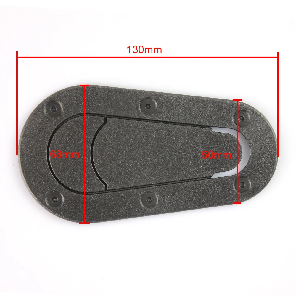 2PCS Car Hood Scoop Stickers Universal Black Carbon ABS Plastic Racing Bonnet Decorative Exterior Modified Hood Scoop Sticker