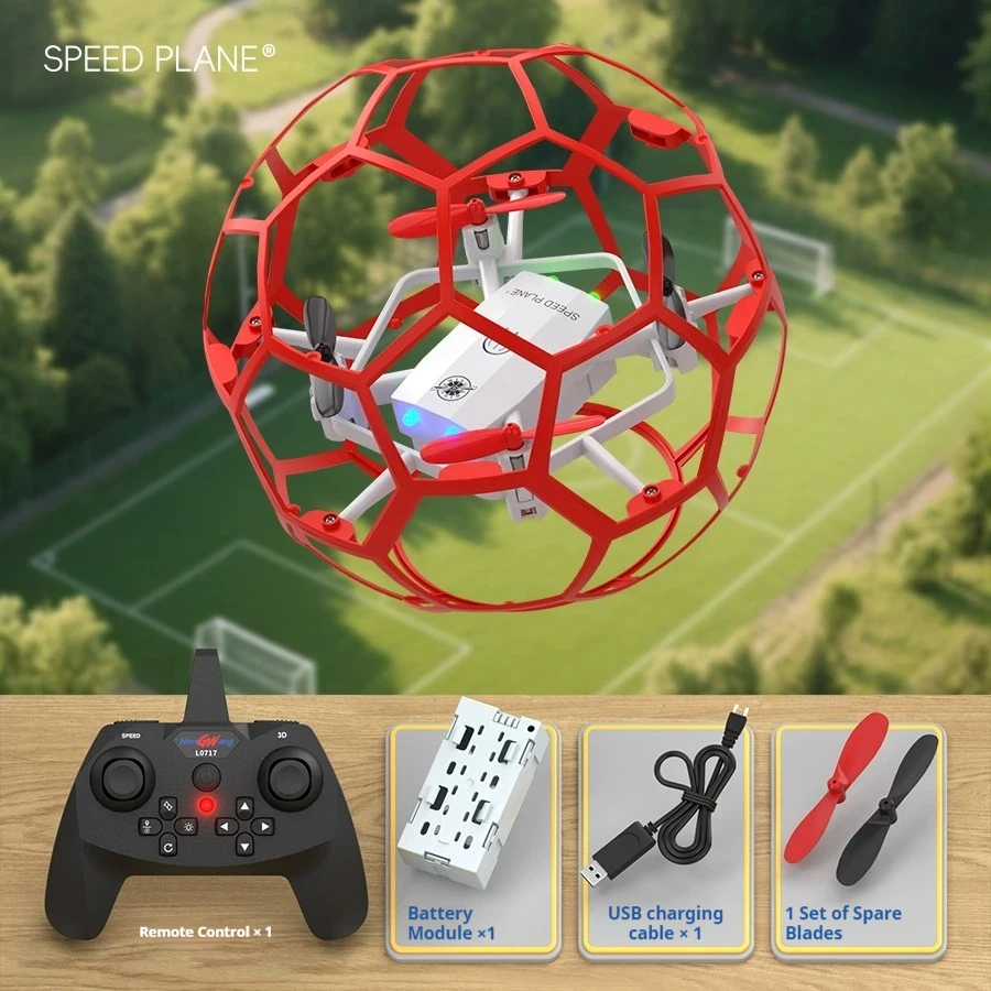 Remote Control Flying Ball Drone Youth Competition Training Remote Control Aircraft Competition Drop Resistant Boy Gift Toy