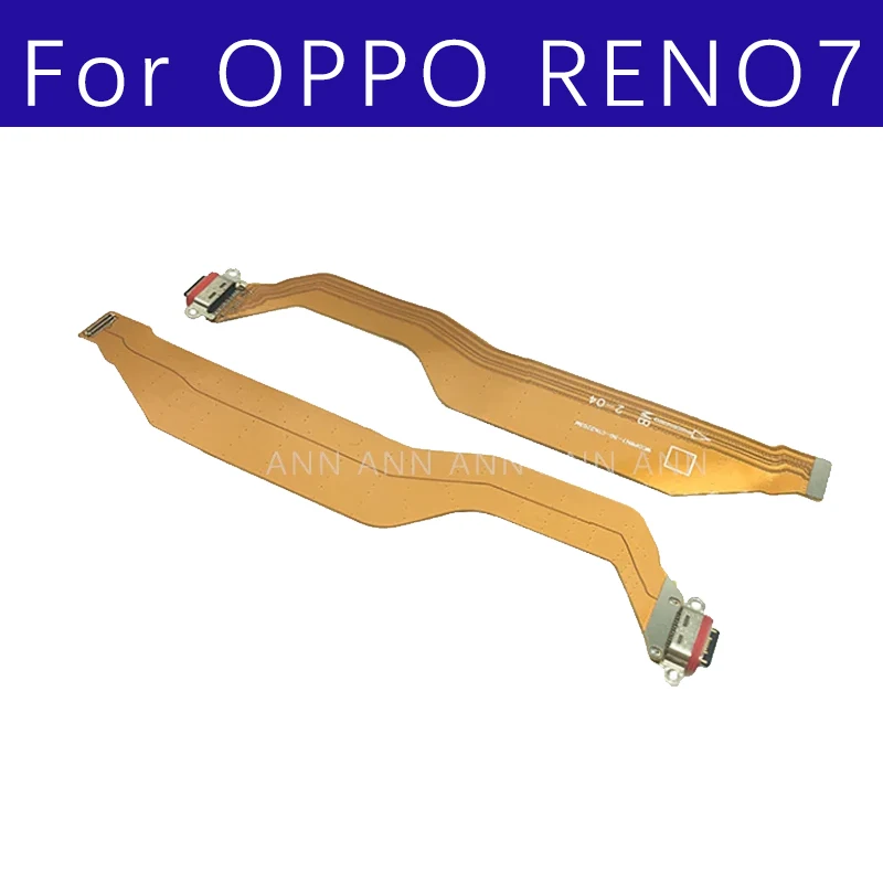 

USB Charge Dock Port Socket Jack Connector Flex Cable For OPPO Reno 7 Charging Board Module